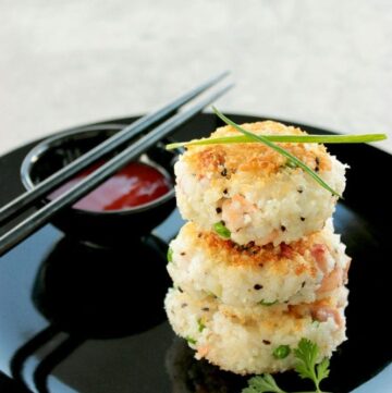 Chinese fried rice cakes make a fantastic lunch/dinner/snack and are loaded with flavors. Ready in less than 30 mins and sure to please kids and grown ups! recipe by the petite cook