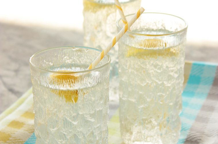 Summer Vodka Lemon Spritzer The Petite Cook