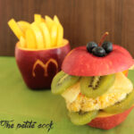 Healthy quick and easy fruit Happy Meal