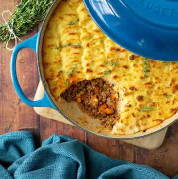 Traditional British Shepherd's Pie.