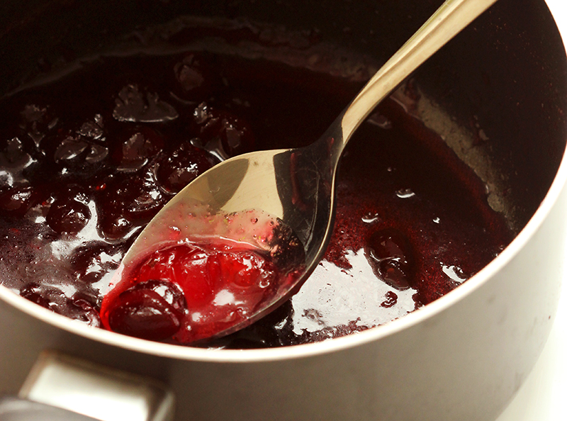 Cranberry & Orange Compote - Recipe by The Petite Cook