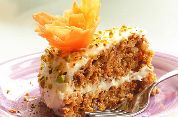 Easy Carrot Cake With Orange Mascarpone Cream The Petite Cook