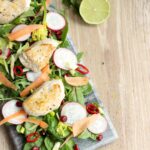 Thai chicken power salad - Healthy, gluten free, easy and quick, great for lunch! www.thepetitecook.com