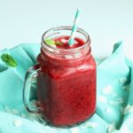 Pineapple and Berry Superfood Smoothie - www.thepetitecook.com