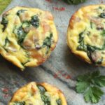 Spring MIni Frittatas- Breakfast, brunch, lunch, snack or dinner, mini frittatas got your back - The perfect stress-free meal is easy, nutritious and ready in just minutes! - recipe by www.thepetitecook.com