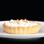 Showstopping Meringue Pie with Black Cherries - A michelin-star dessert easy and simple to replicate.