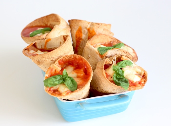 Healthy Taco Pizza Cones | The Petite Cook