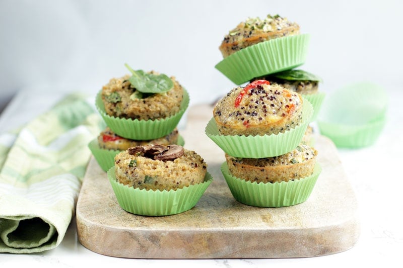 Veggie Quinoa Muffins