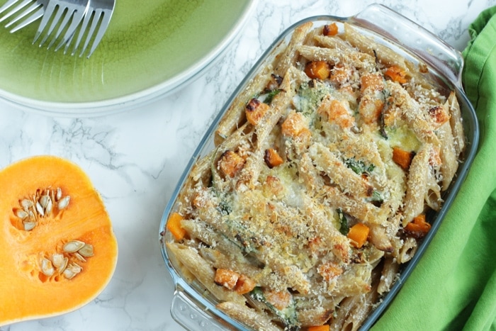 Squash and Ricotta Pasta Bake | The Petite Cook