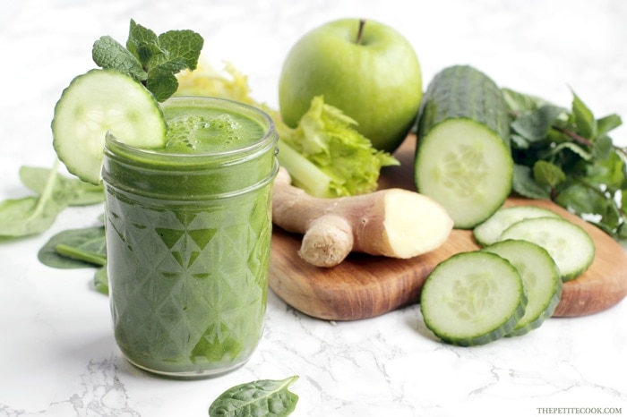 Morning Green Juice - The Petite Cook™