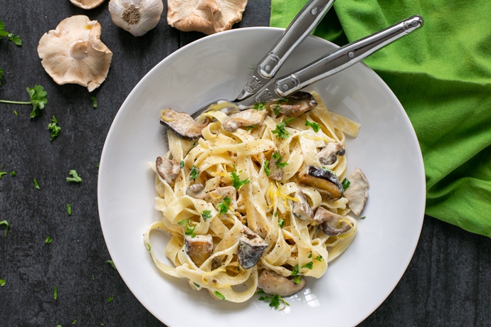 Shiitake Mushroom Pasta