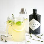 A bright and tangy mix of gin, lemon and aromatic herbs, combine all together to make this refreshing Gin Lemon that is perfect all-year round. Recipe from www.thepetitecook.com