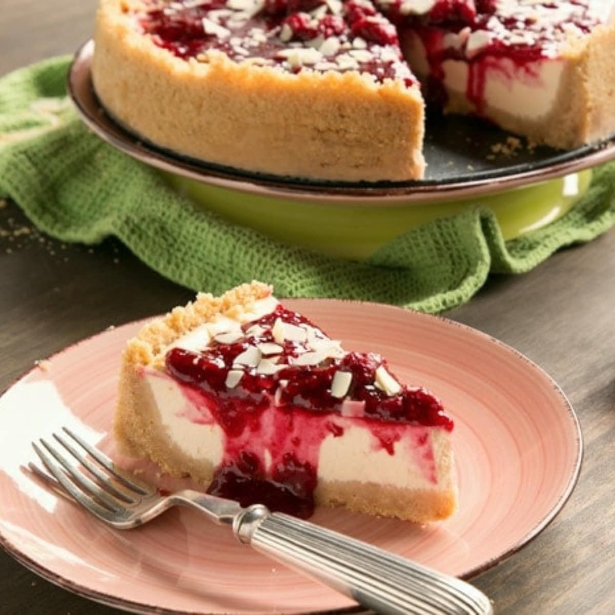 new york style ricotta cheesecake