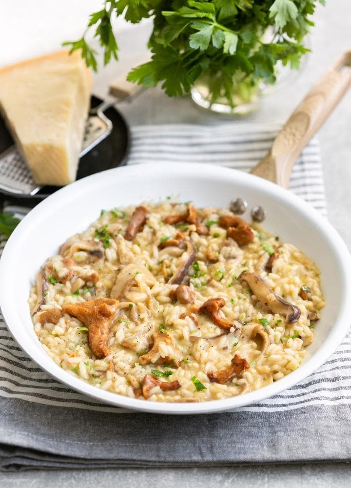 wild mushroom risotto