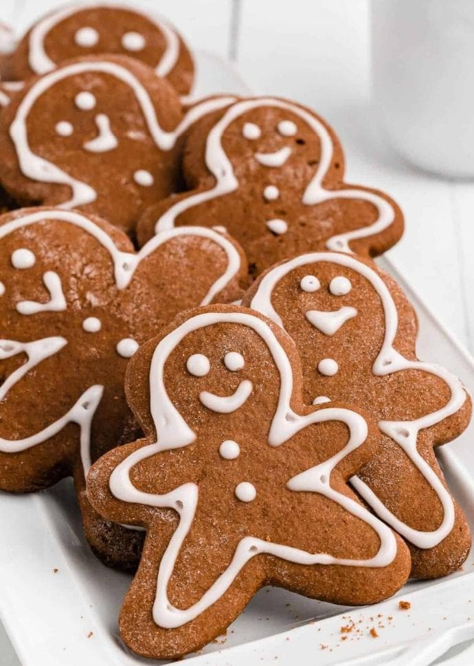 Classic gingerbread cookies.