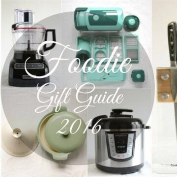 This epic Christmas Foodie Gift Guide will help you choose the perfect gift for your gourmand friends and family! Or you could treat yourself because why not? Check out these gift ideas for the cook, foodie and host in your life! From www.thepetitecook.com