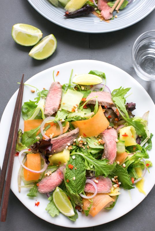 Asian Beef Salad - The Petite Cook™