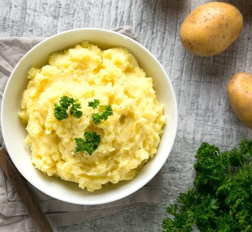 The BEST Mashed Potatoes (Just 3 Ingredients!) - The Petite Cook™