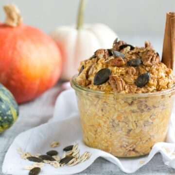 Pumpkin Pie Overnight Oats