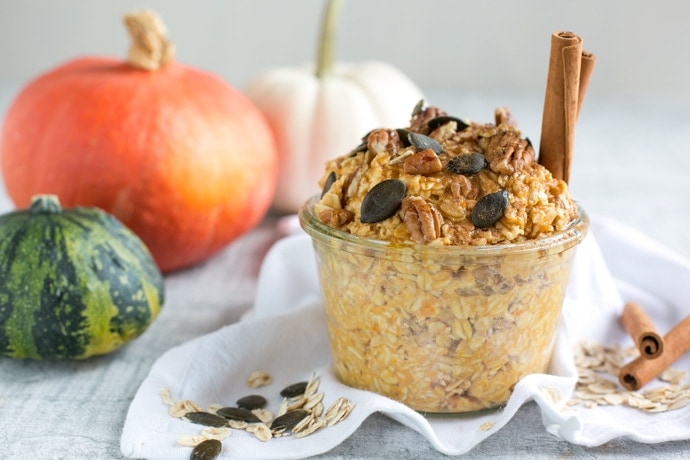 Pumpkin Pie Overnight Oats