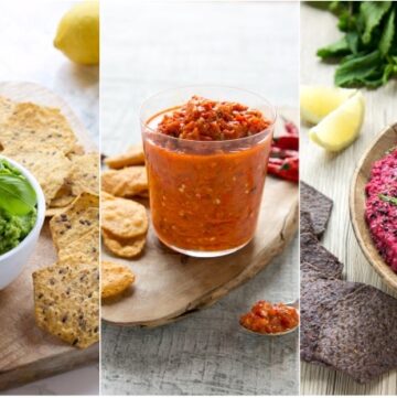 Whether you're looking for the perfect party finger food, or simply craving something tasty to snack on in the afternoon, these quick tortilla chip dips are sure to be a hit! Recipes from The Petite Cook