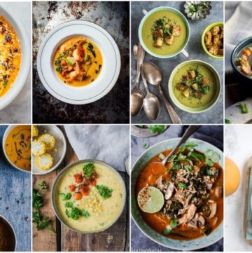 30 Homemade Soup Recipes You Need To Try! Loads of #glutenfree #vegetarian #dairyfree #pescatarian and #vegan options! The Petite Cook