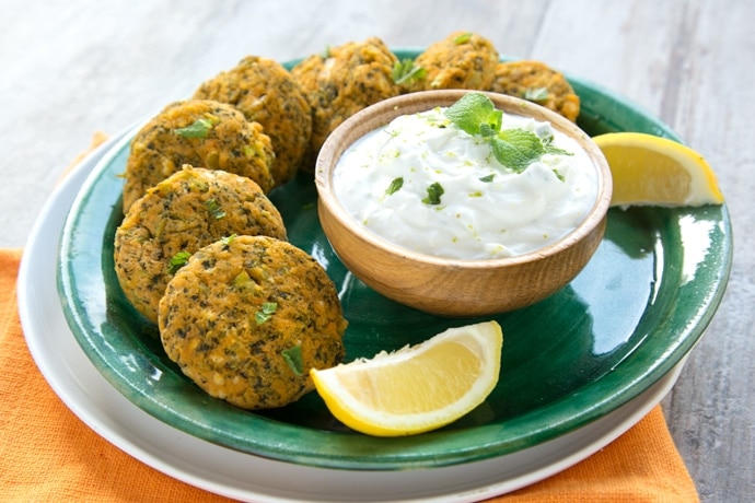Baked Veggie Sweet Potato Fritters | The Petite Cook