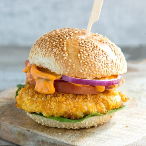 🍔BURGER SPECIAL🍔 BIG Poppa Burger 🍗Buttermilk Fried Chicken