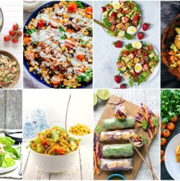 summer meal recipes round up