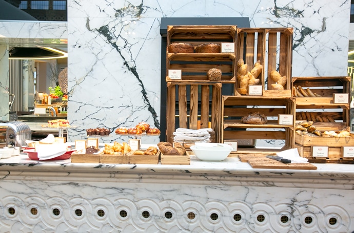 buffet pastry breakfast at park hyatt vienna