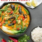 thai red fish curry image optimized for pinterest