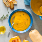 vegan butternut squash soup.