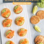 gluten-free blini image for pinterest