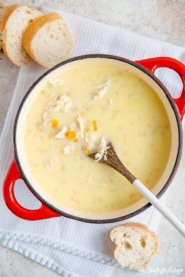Avgolemon soup greek chicken lemon soup
