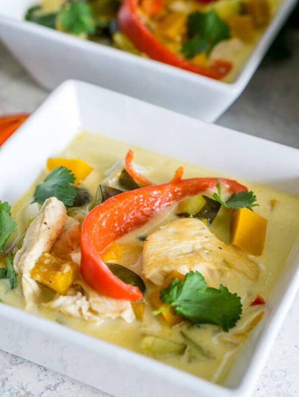 coconut chicken soup