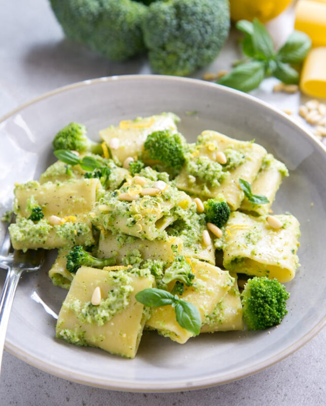 broccoli pesto pasta