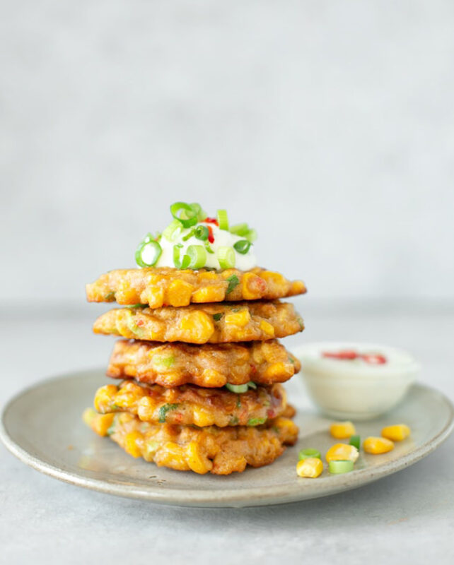 easy sweeetcorn fritters