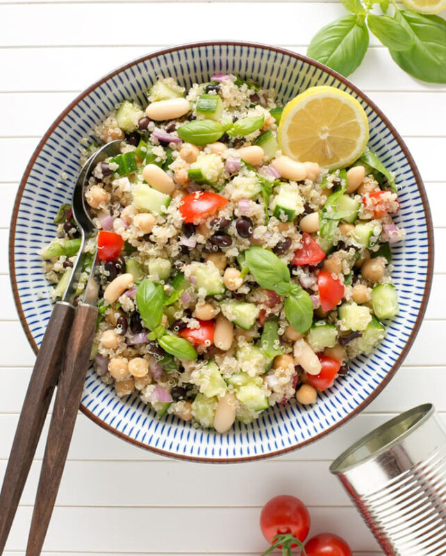 quinoa bean salad