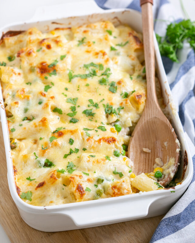 tuna pasta bake recipe