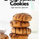 Magic 2-ingredient cookies pinterest image