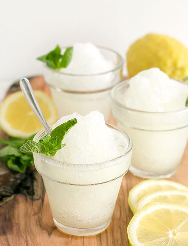 lemon italian ice recipe ice cream maker