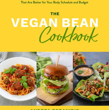 the vegan bean cookbook cover.