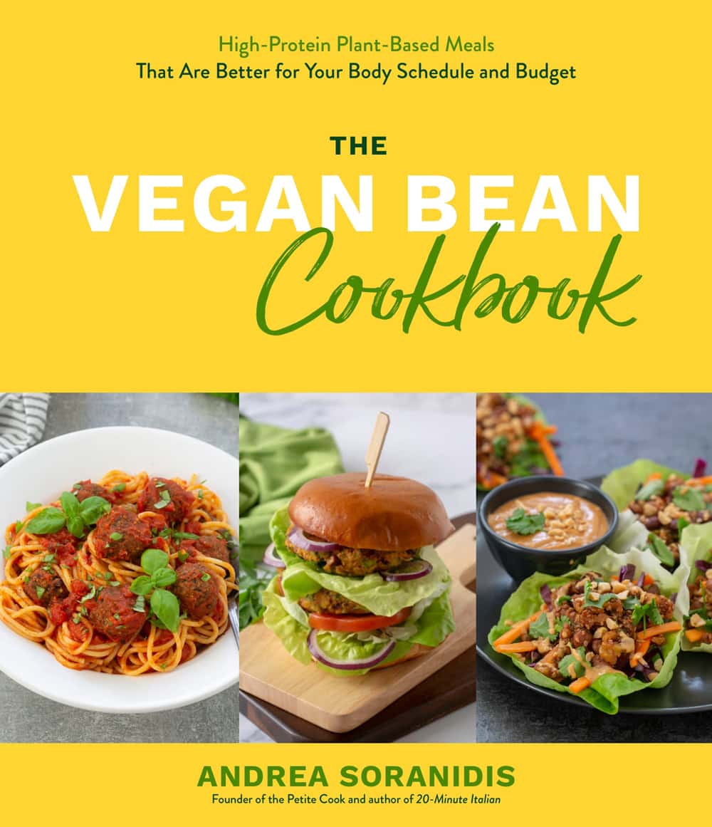 the vegan bean cookbook cover.