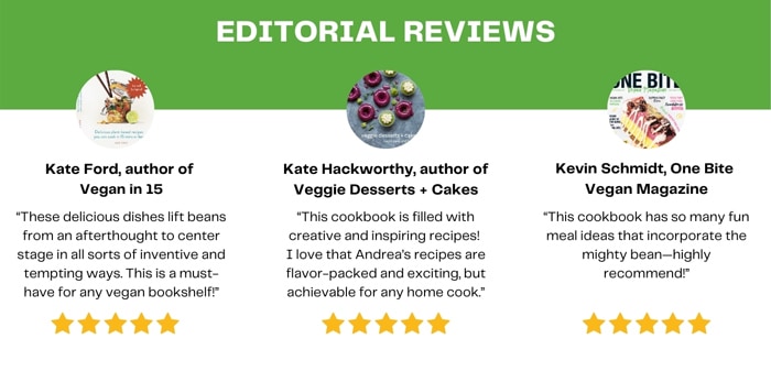 the vegan bean book editorial reviews.