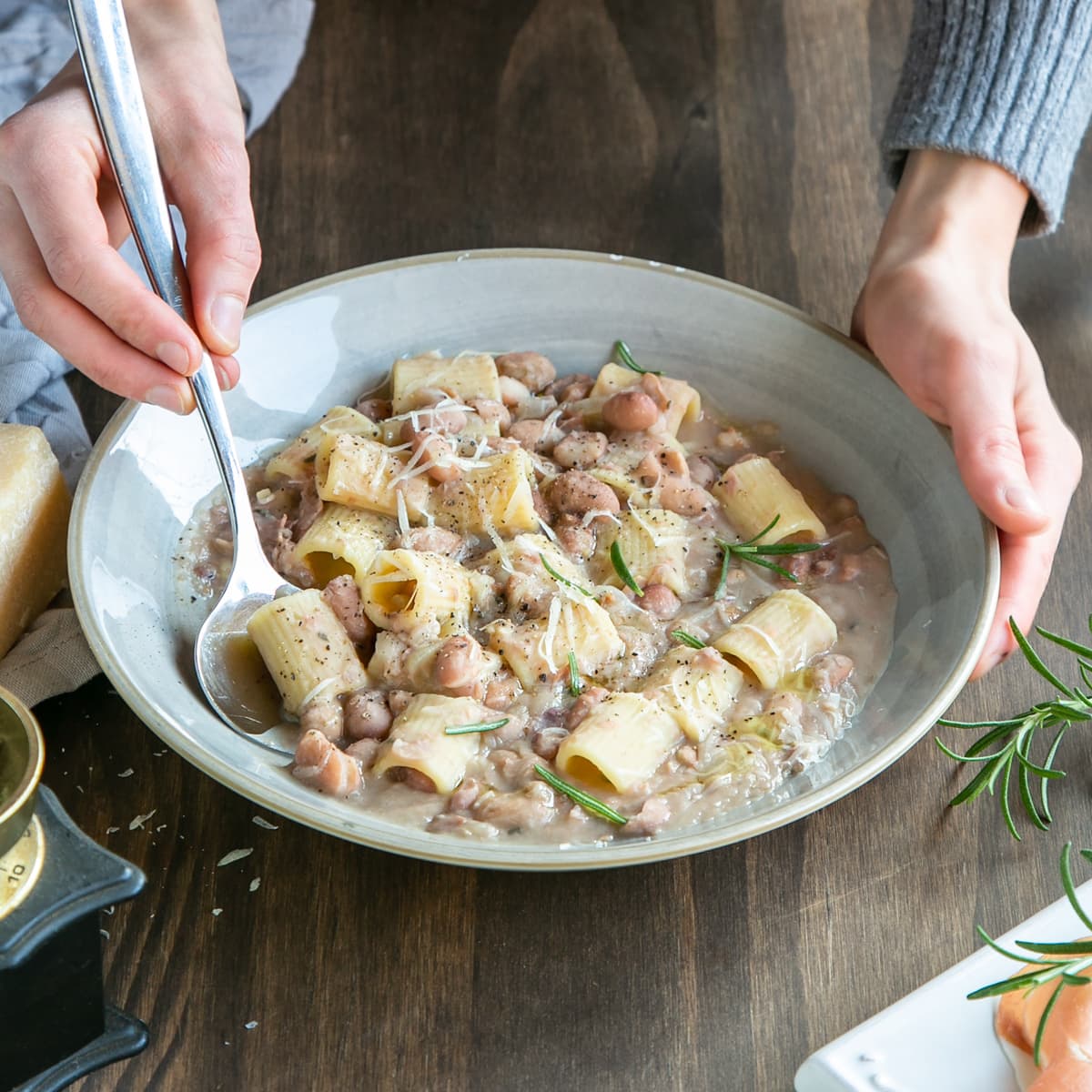 Traditional Italian Pasta e Fagioli