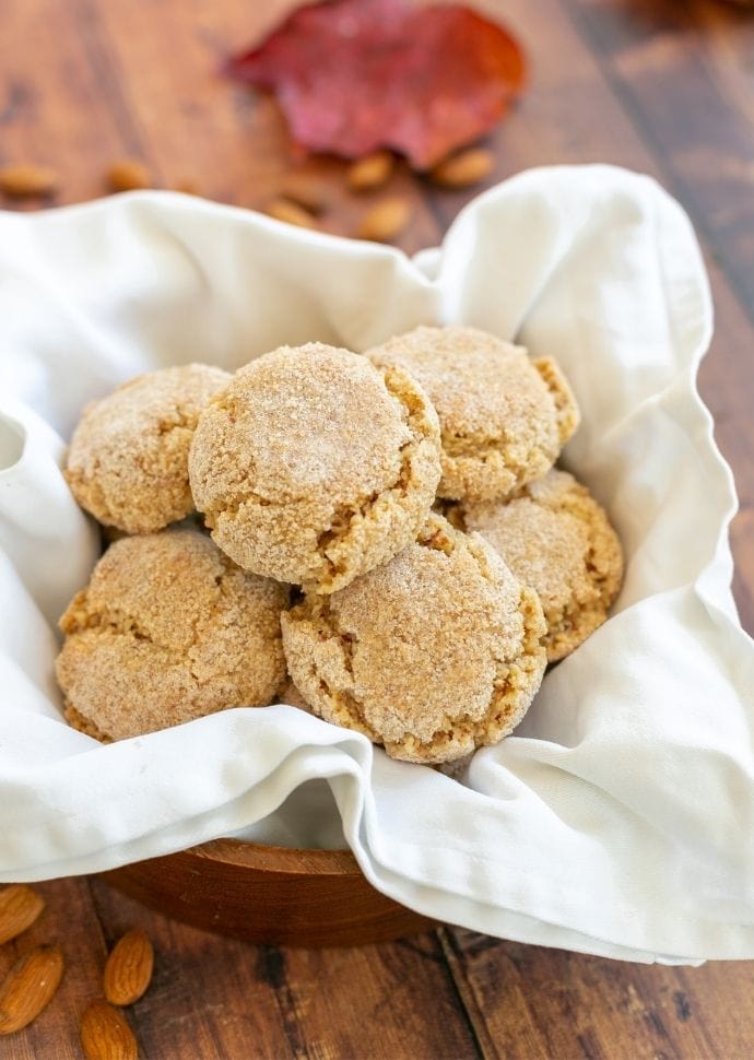 soft and chewy amaretti cookies.