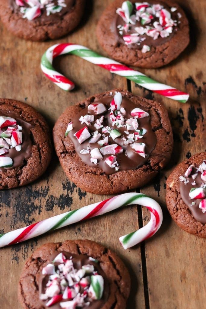 Chocolate Peppermint cookies.