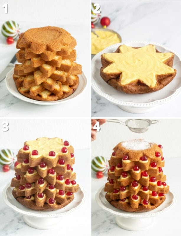 Pandoro Christmas Tree Cake The Petite Cook™