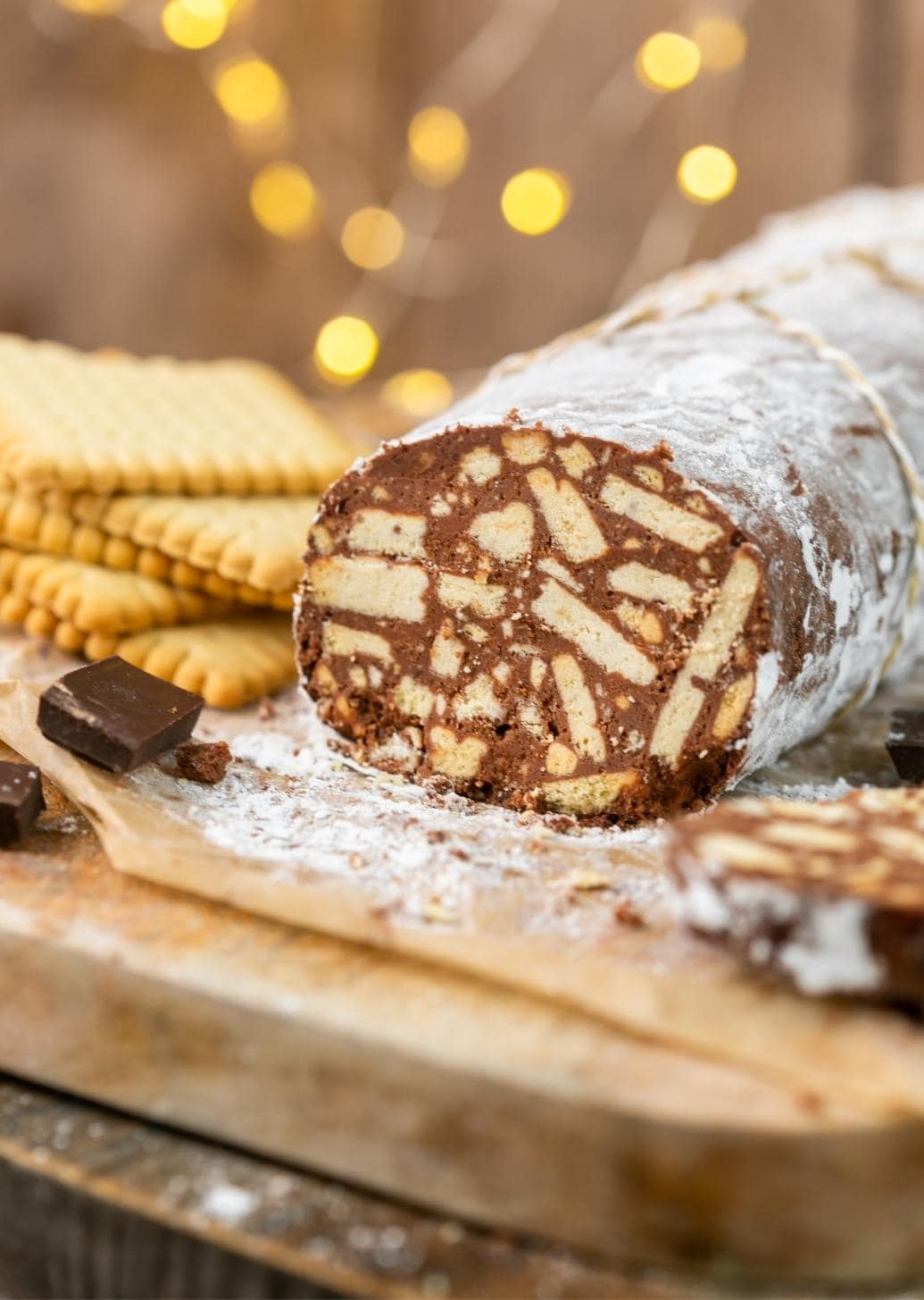 italian chocolate salami.