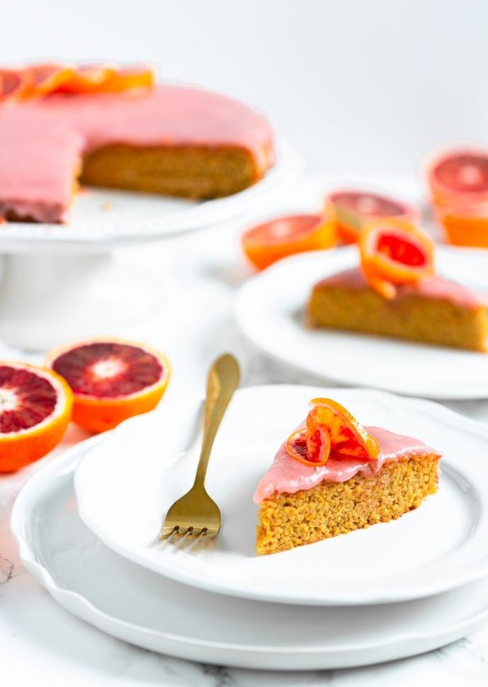 Italian whole orange cake.